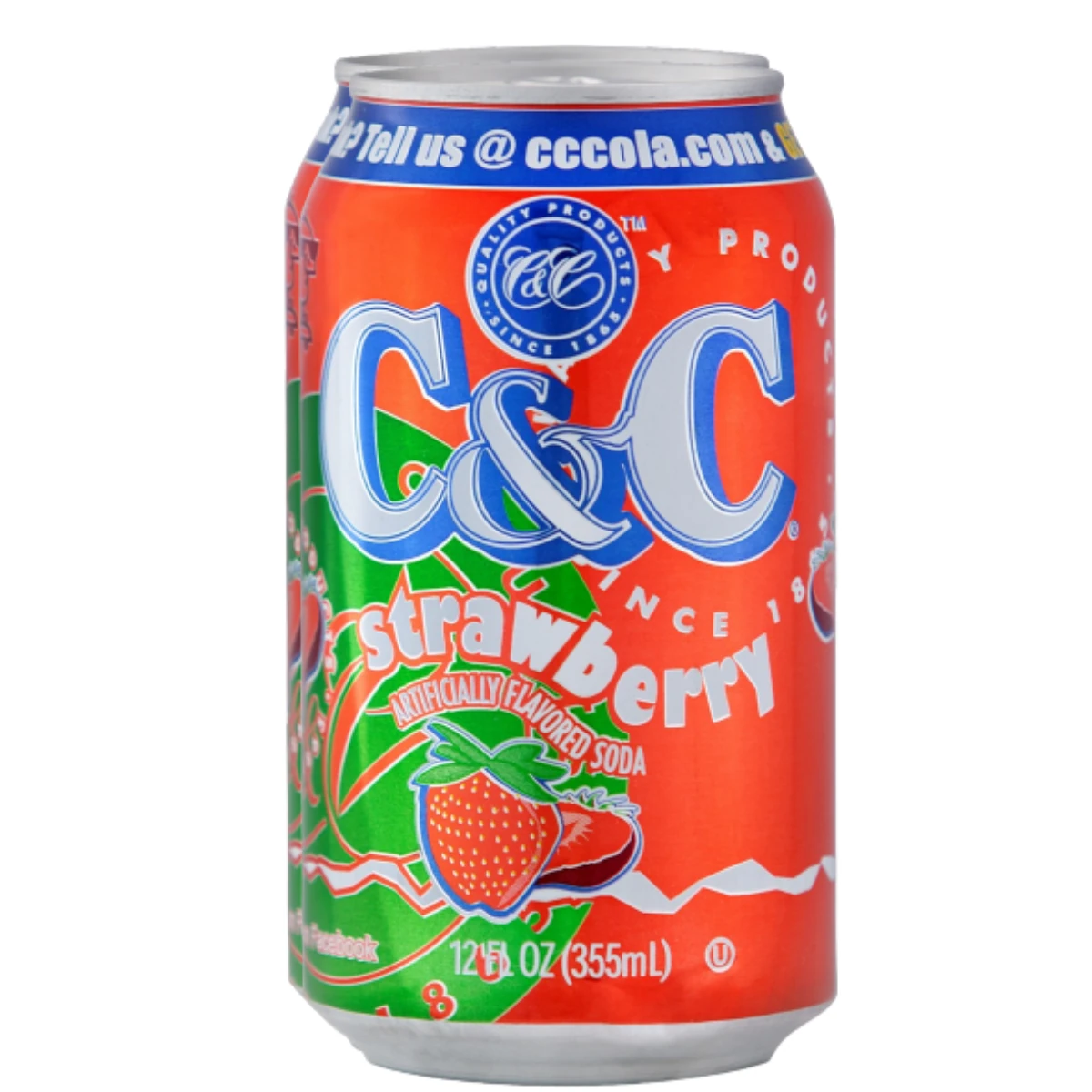 C&C STRAWBERRY 355 ML