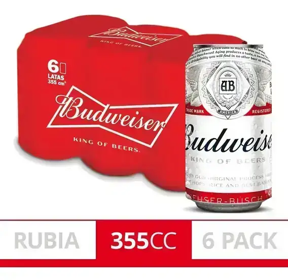 Budweiser LT 355 ml sixpack 5%