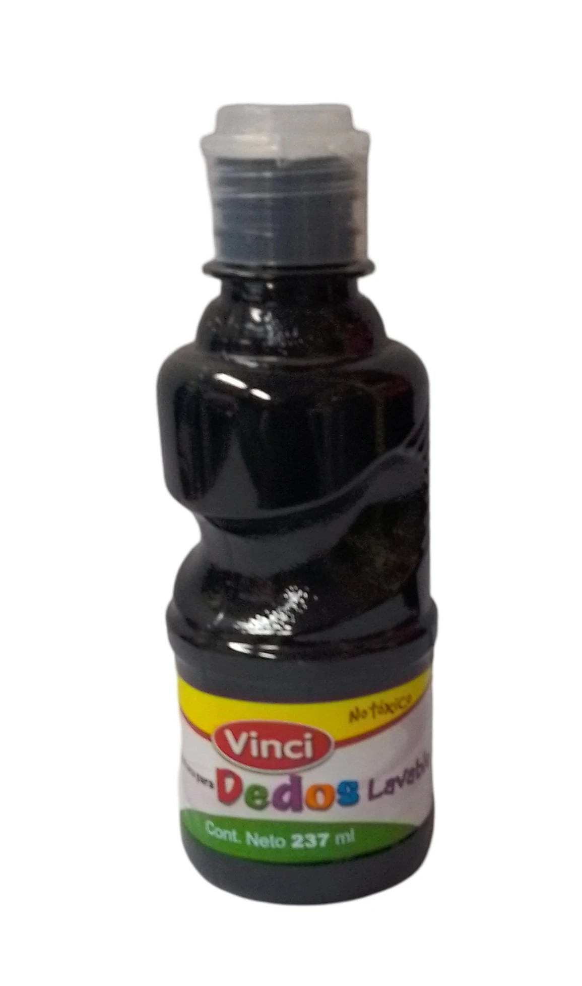 Pintura  dedos  237 ml vinci negra 