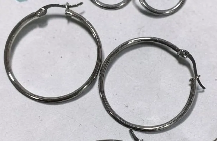 Argollas plateadas T2