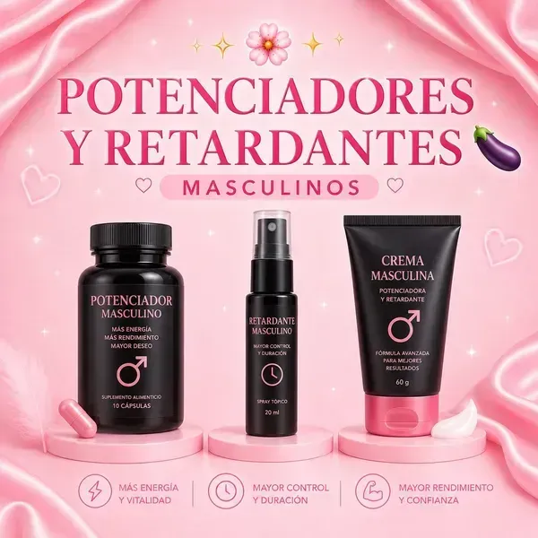 POTENCIADORES Y RETARDANTES 🍆💪🏻