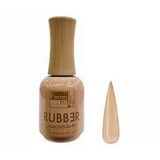 RUBBER ALMOND DARK FANTASY NAILS 
