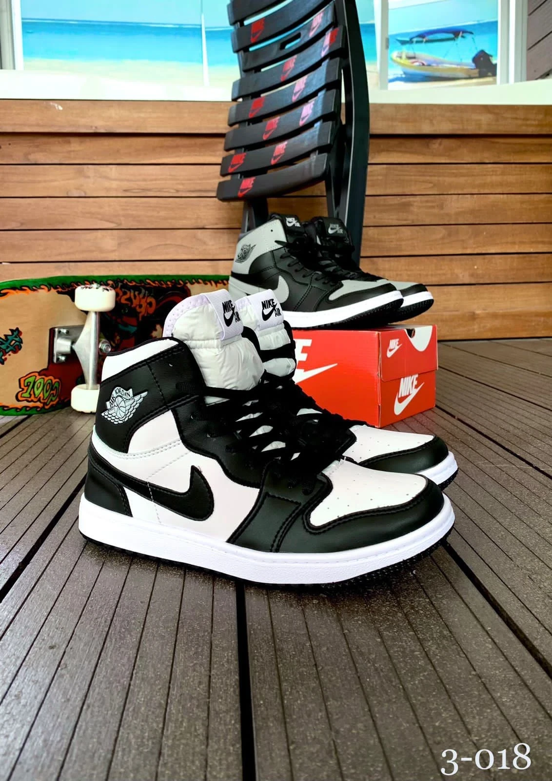 NIKE JORDAN 1 MID (REPLICA) 2