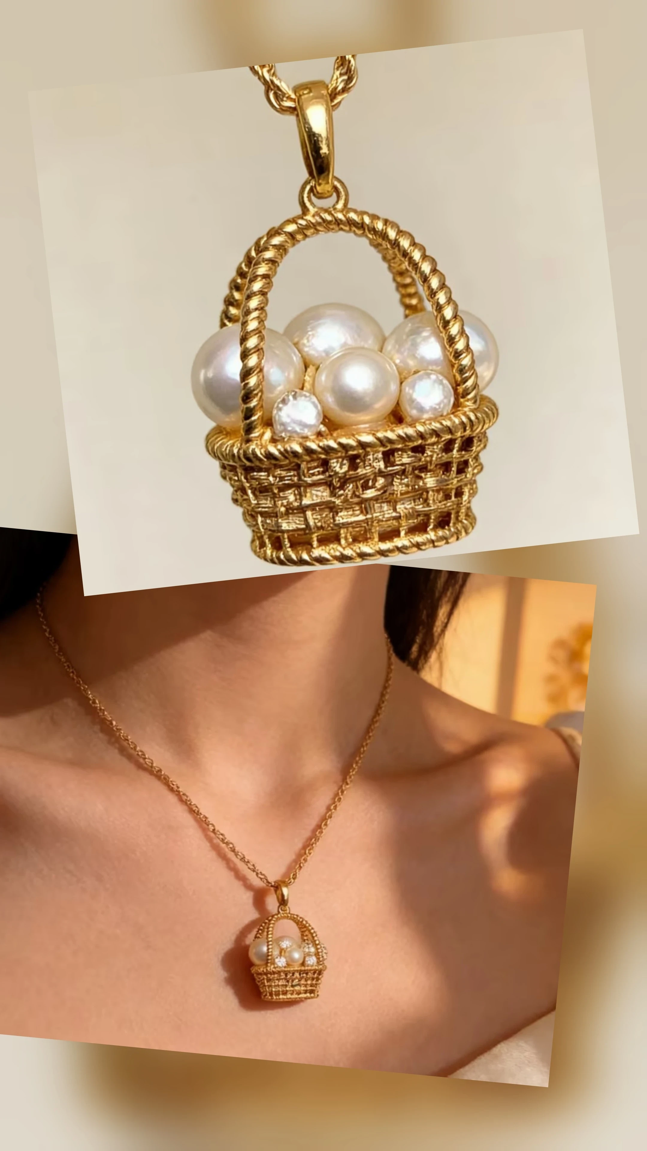 Dije con cadena 