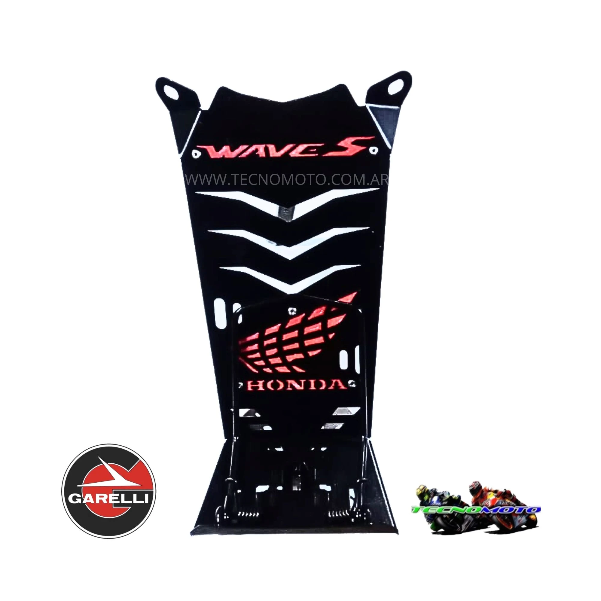 PORTA EQUIPAJE CENTRAL HONDA 110 WAVE S  ROJO-50397
