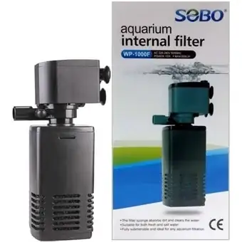 FILTRO SUMERGIBLE SOBO PARA ACUARIOS DE 40 A 90 L
