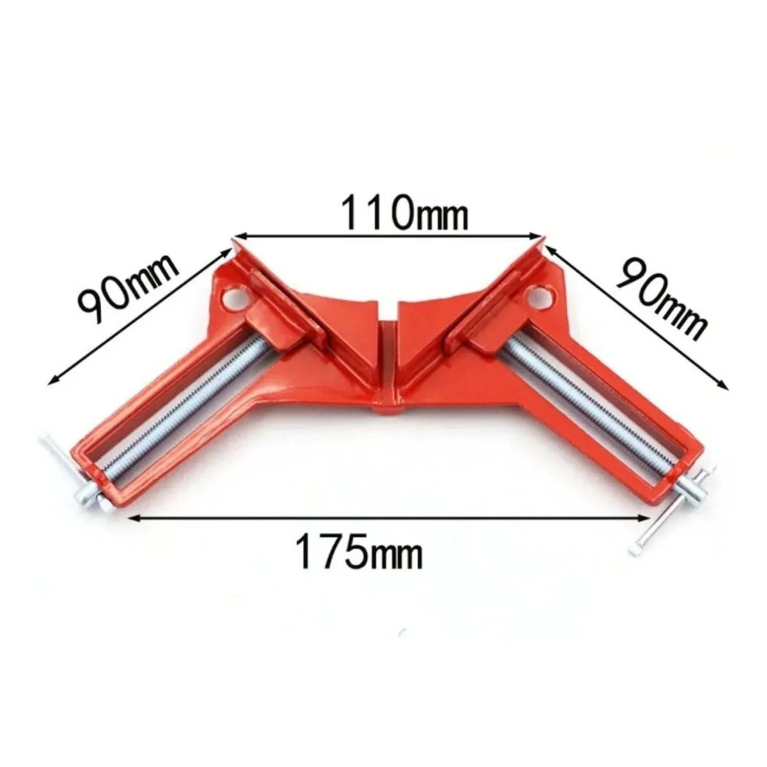 Prensa Esquinera 90° En Aluminio De 3" Pack X 4 Unidades ** 6