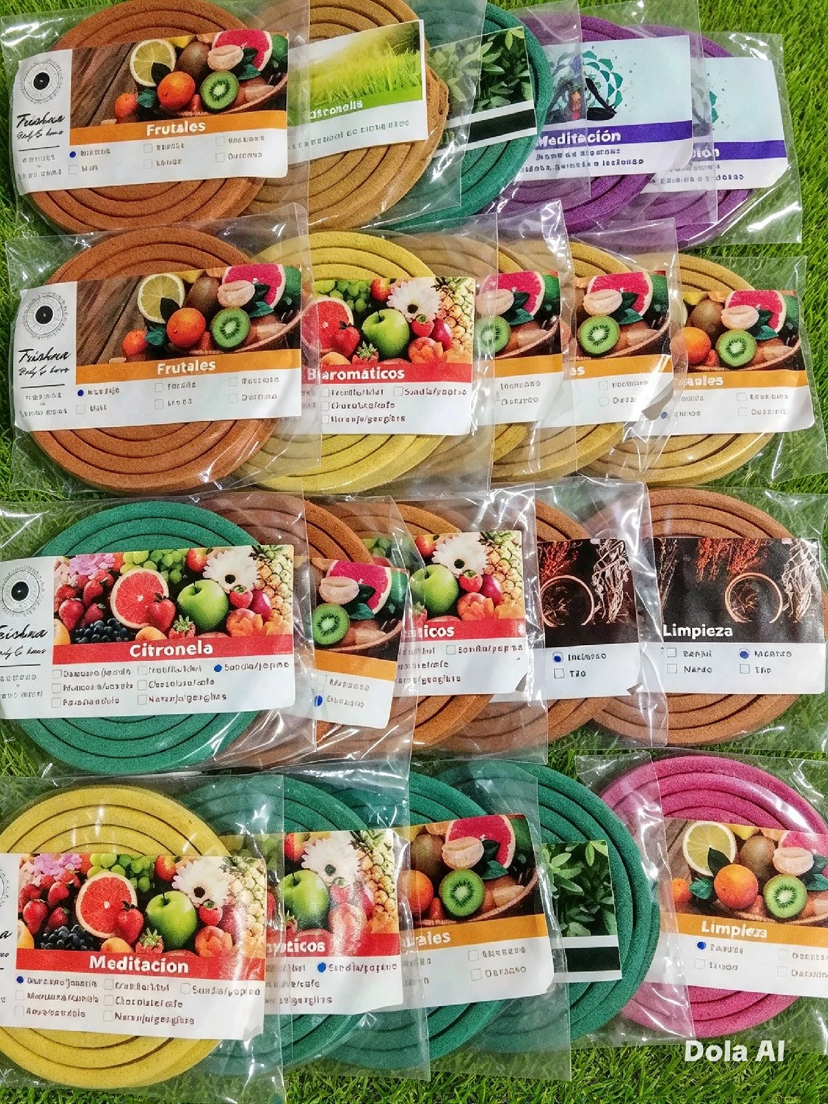 LIQUIDACIÓN Lote 20 paquetes de incienso en espiral