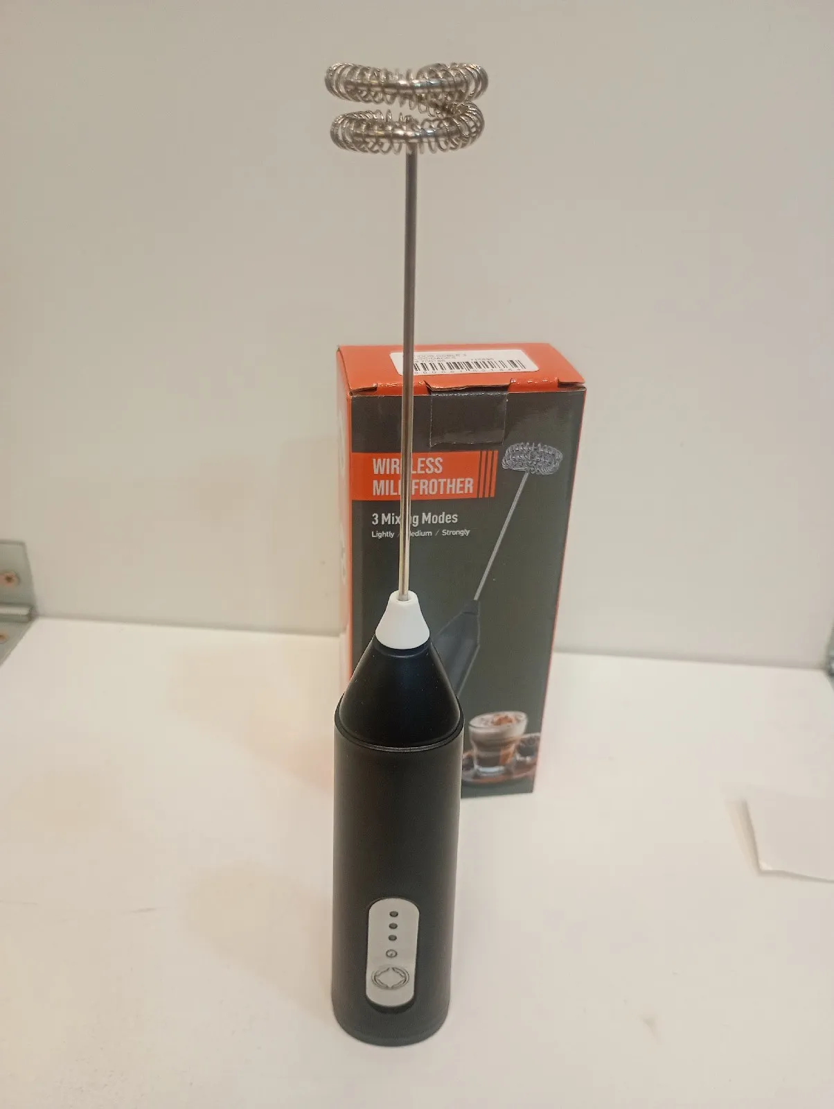 Batidor recargable color negro 3