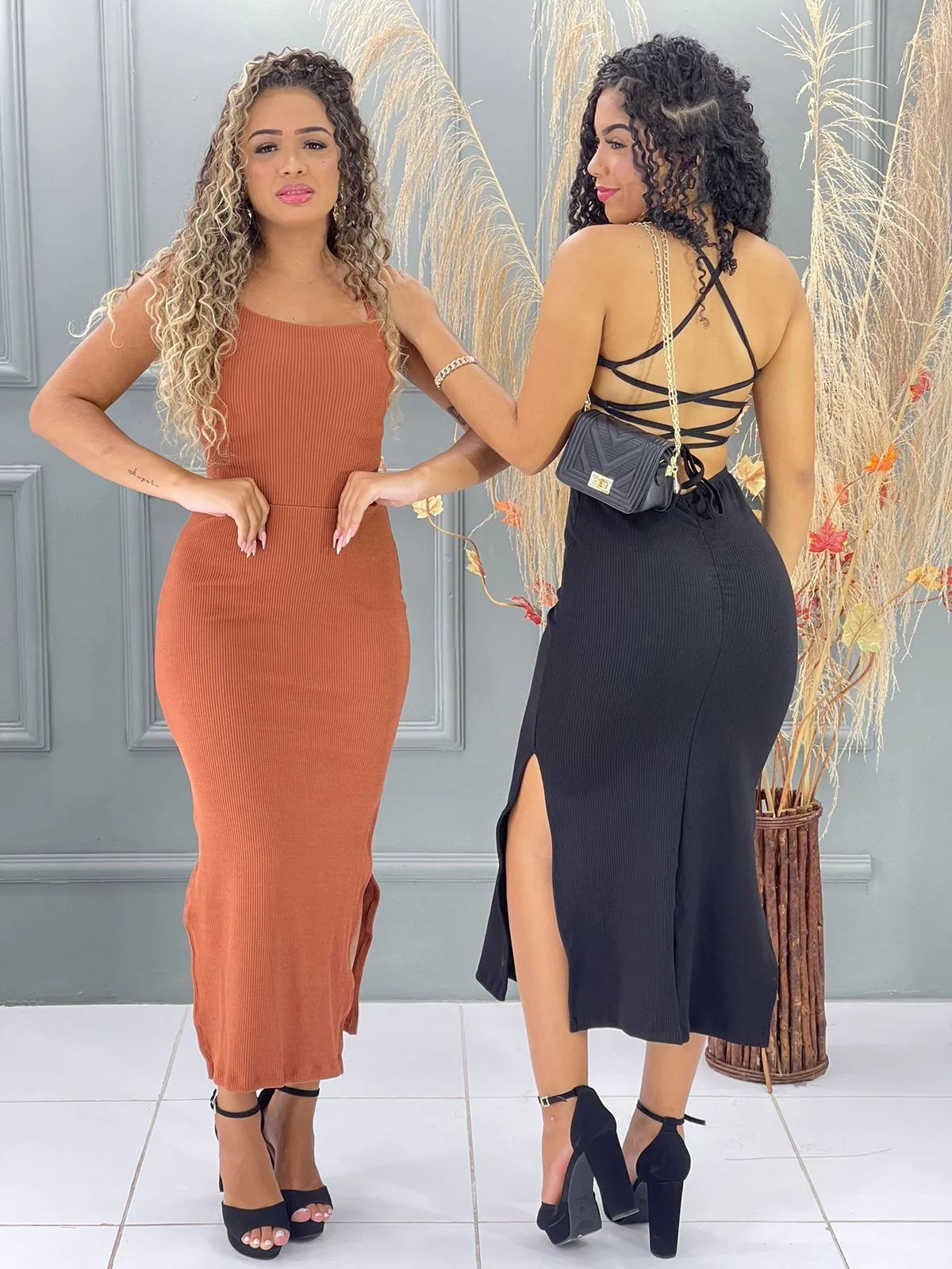 Vestido Longo De Luxo Alto Padrao
