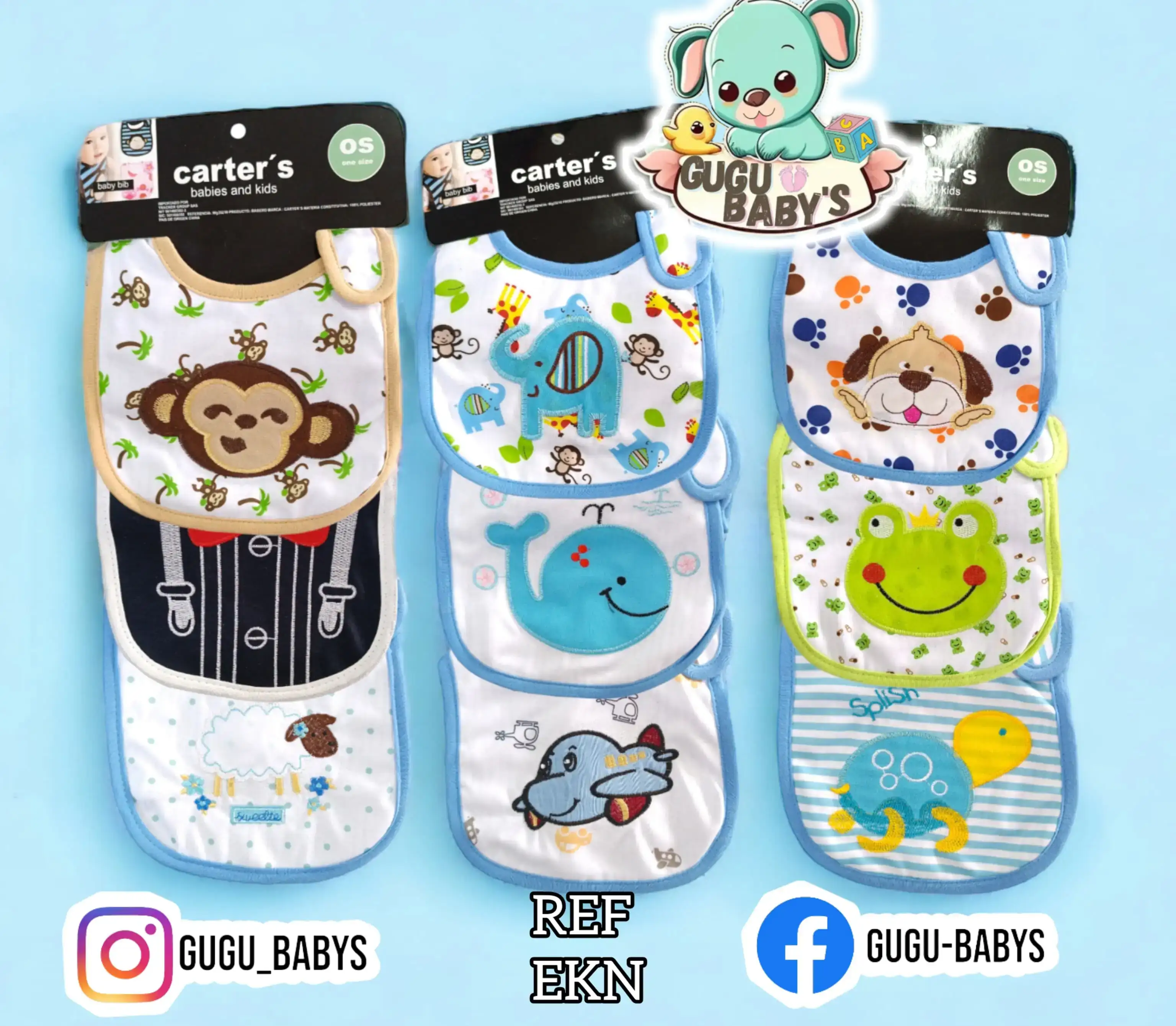 Baberos Carter's niño 