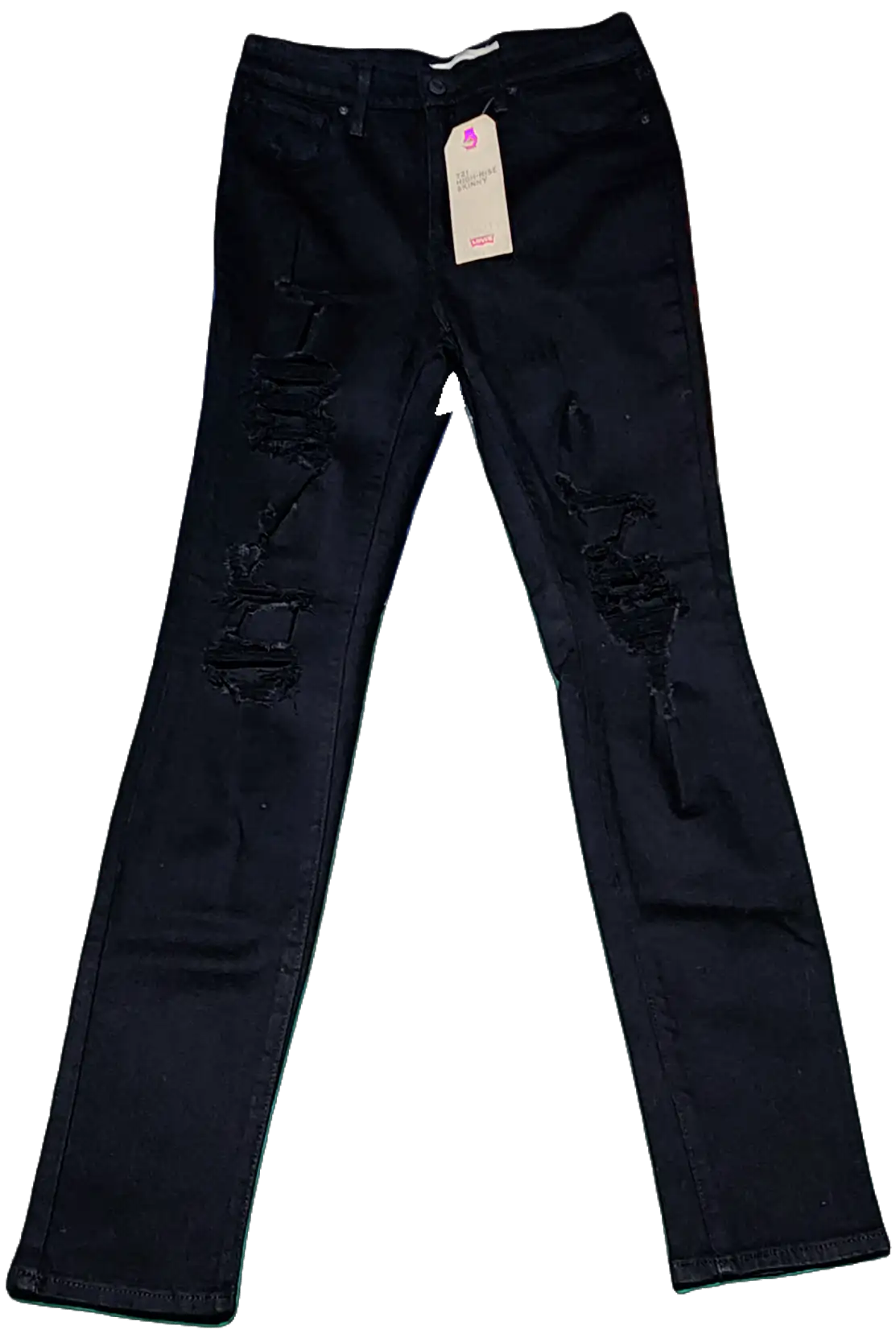 Jeans 721 rasgado  4