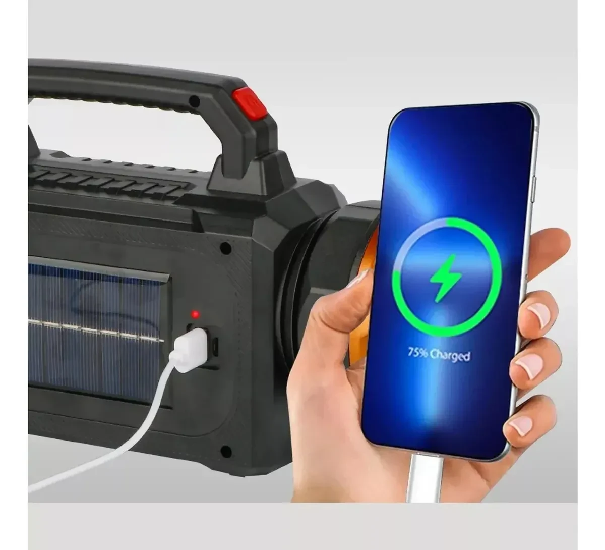 LINTERNA SOLAR MULTIPLE LUCES NY-9801C 2