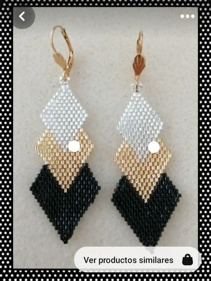 Aretes en 3 Rombos 