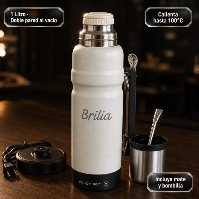 Termo Eléctrico 1000 Ml Ajuste Temperatura 3 Niveles 0010 2
