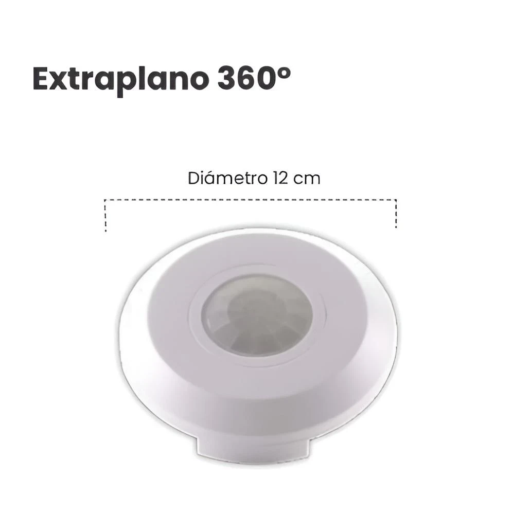 SENSOR MOVIMIENTO SLIM TECHO 360⁰