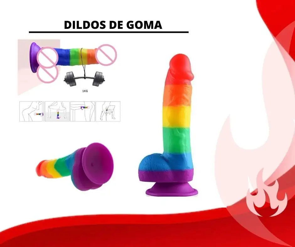 Dildo de colores