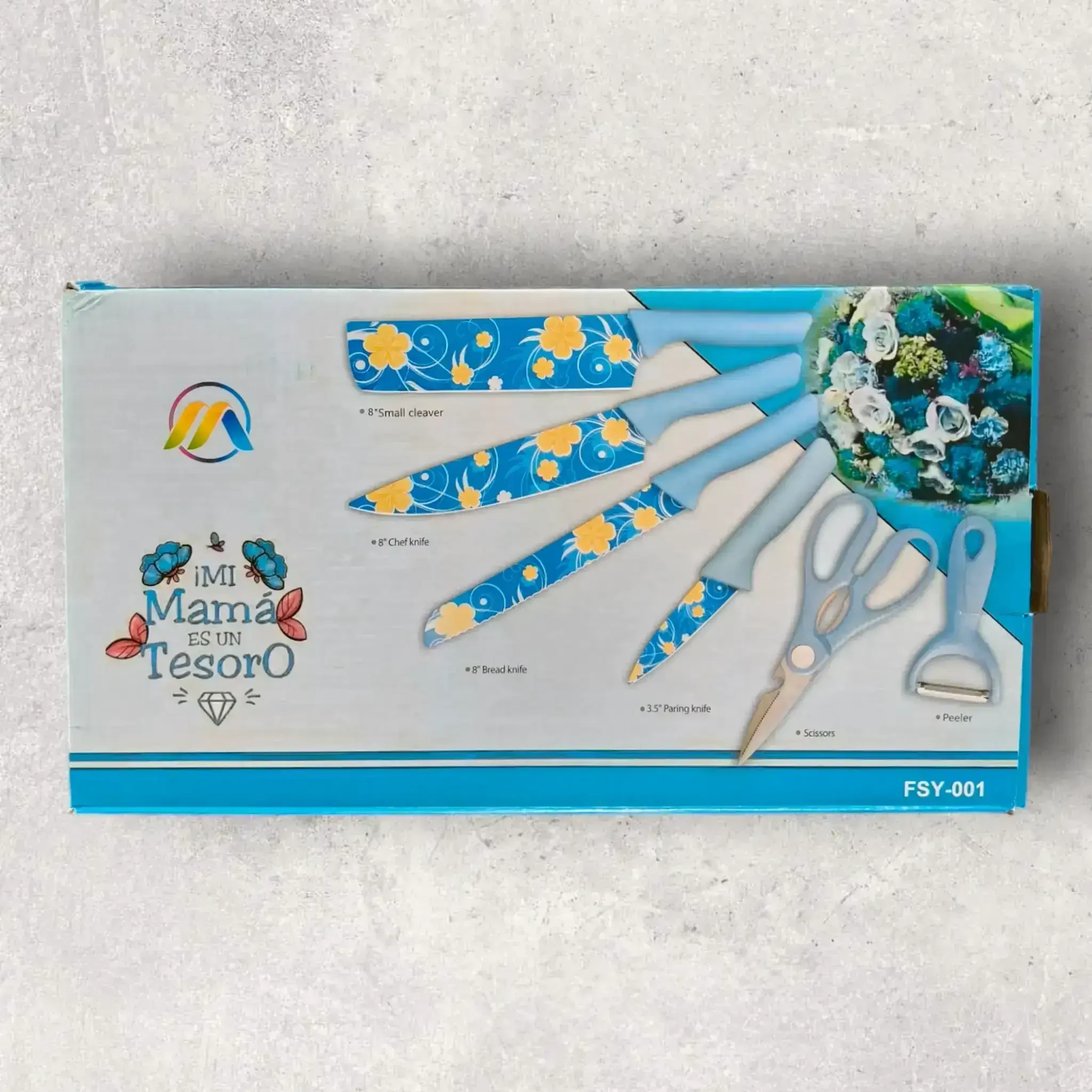 Set de cuchillos para cocina