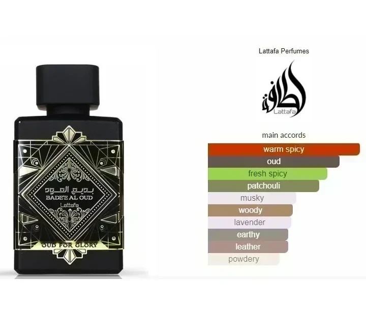 Bade'e Al Oud Oud for Glory de Lattafa Perfumes 100ml unisex  2