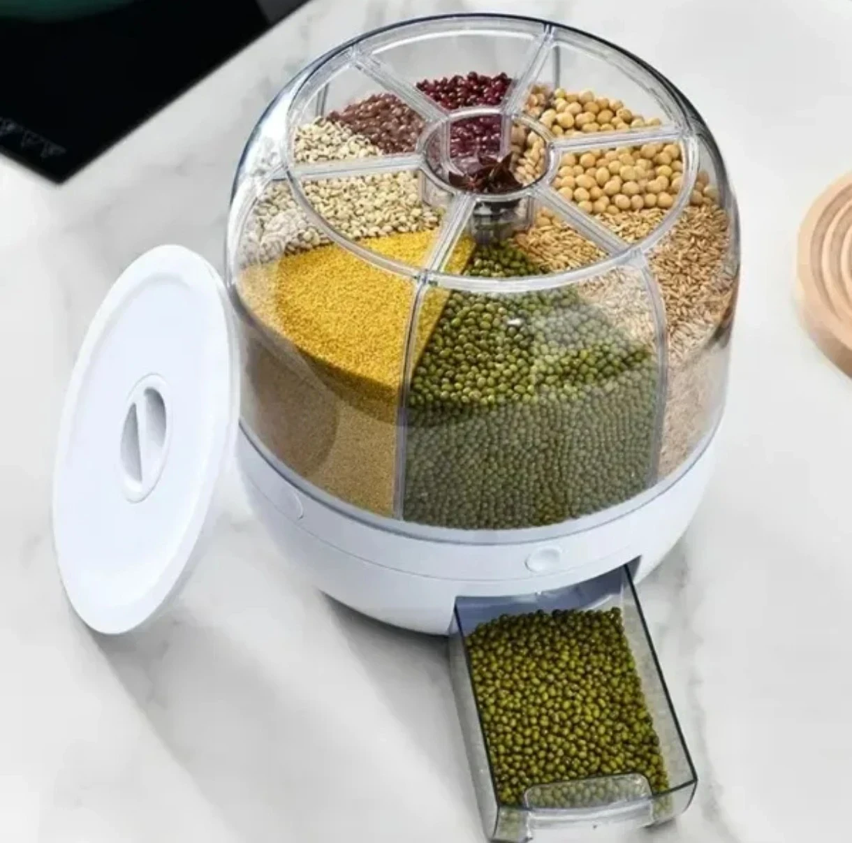 DISPENSADOR GIRATORIO DE ALIMENTOS/ESPECIAS DINAX