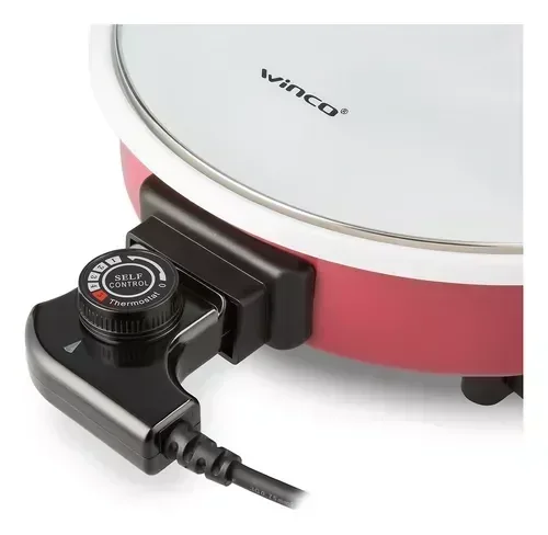Paellera Multicocina Olla Sarten Electrica Ceramica Grill Winco W53 3