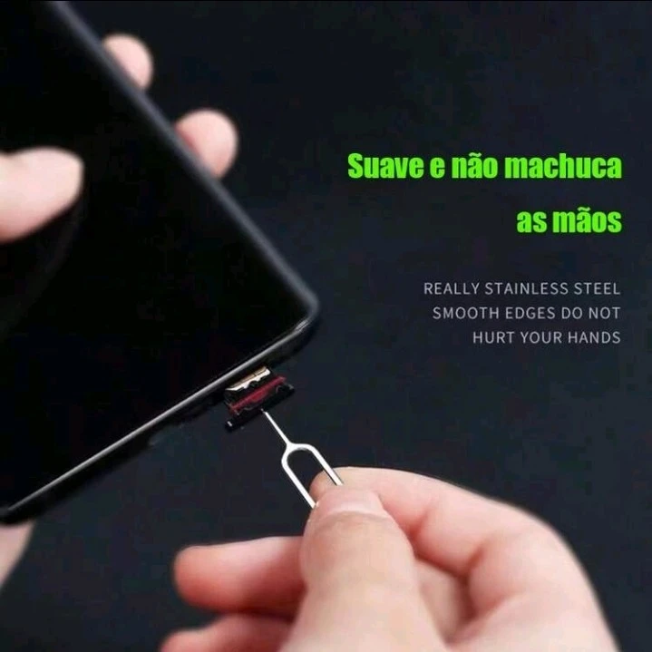 Ferramenta de remoção da chave de ejeção do cartão SIM para IP e Android 2