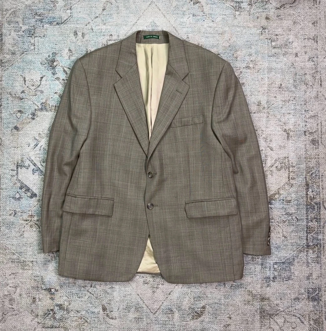 Blazer Lauren Ralph Lauren de 🔥Lana Pura Virgen 🙉100% Cuadros (Woolmark) hombre 