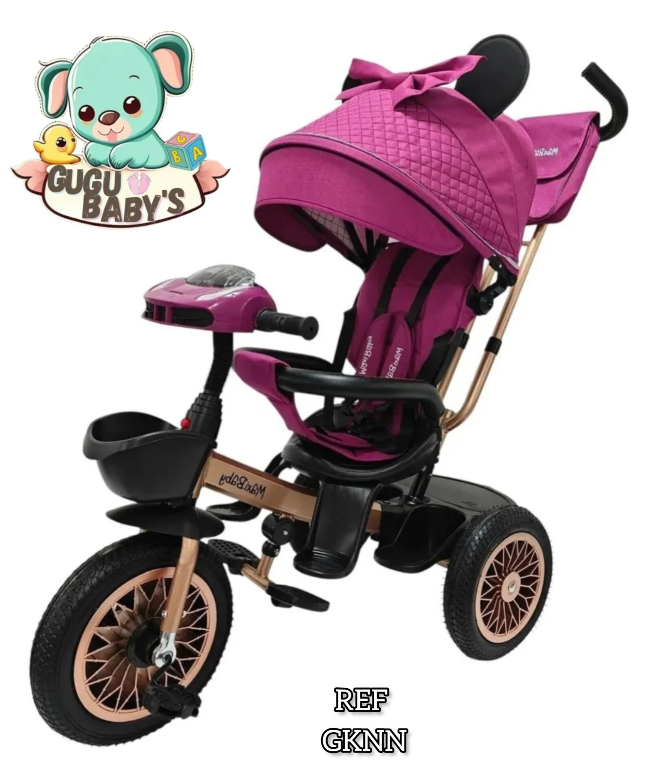 TRICICLO MAXI BABY PURPURA