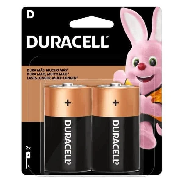 Pilas Duracell D Alcalinas (Originales) | Electrónica Joma