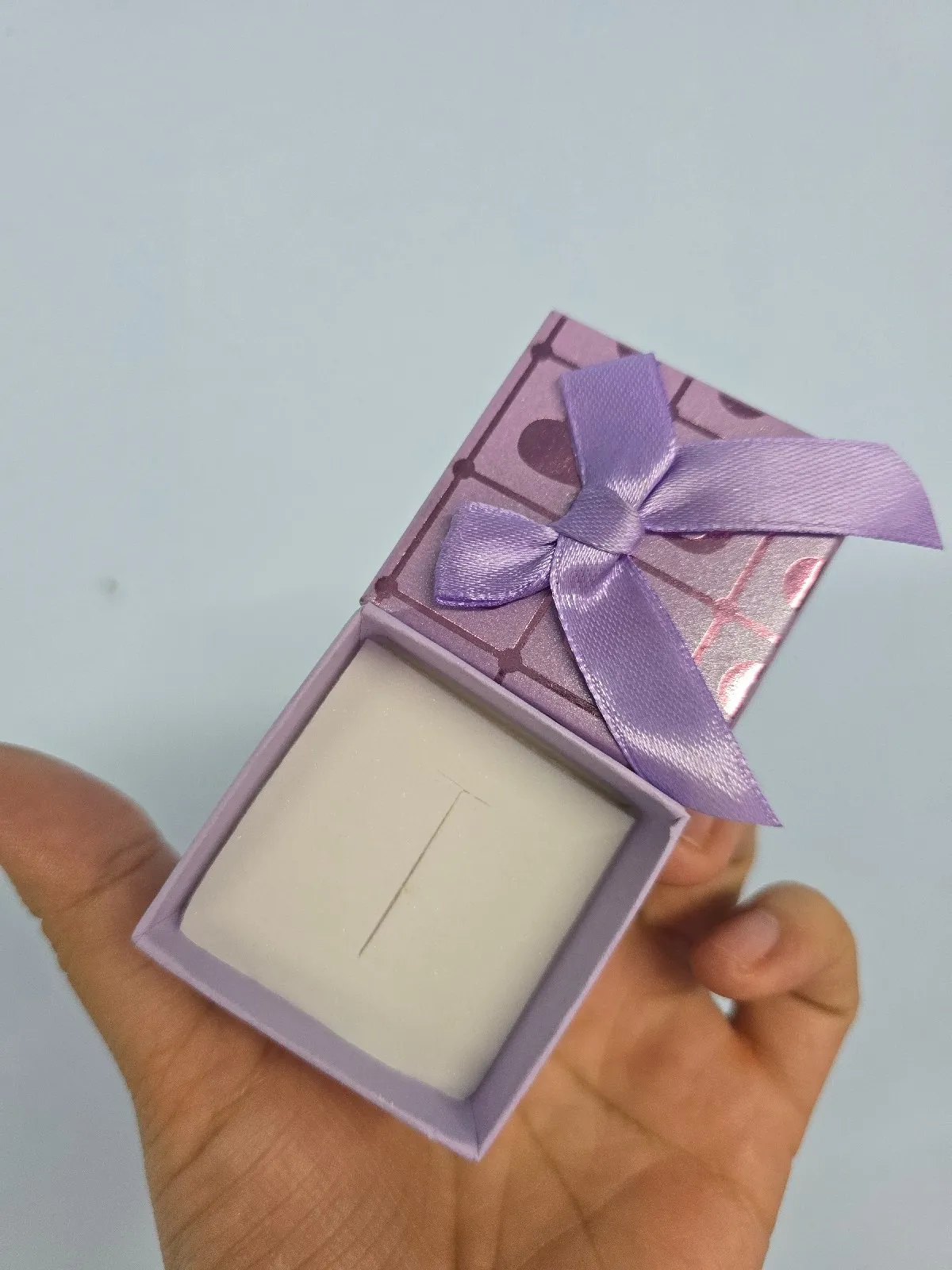 Caja anillo Lila