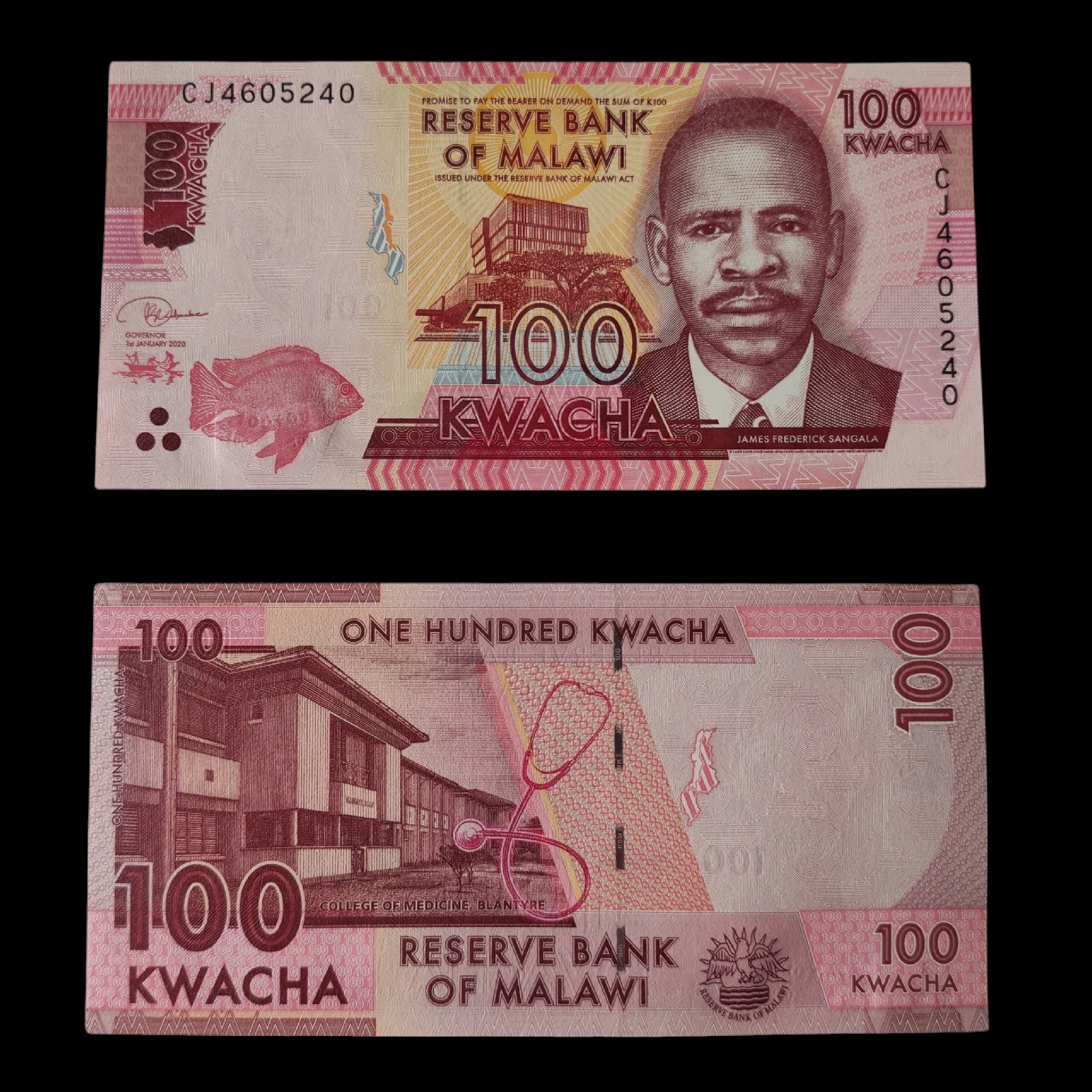 ° Malawi 100 Kwacha UNC