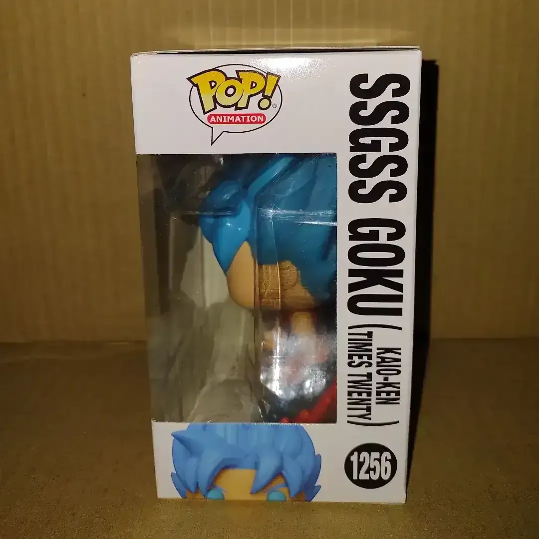FUNKO POP ANIME DRAGONBALL SUPER SSGSS GOKU KAIO KEN TIMES TWENTY GW 1256 EXCLUSIVO 4