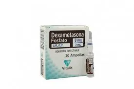 DEXAMETASONA 8 MG X 10 AMPOLLAS VITALIS