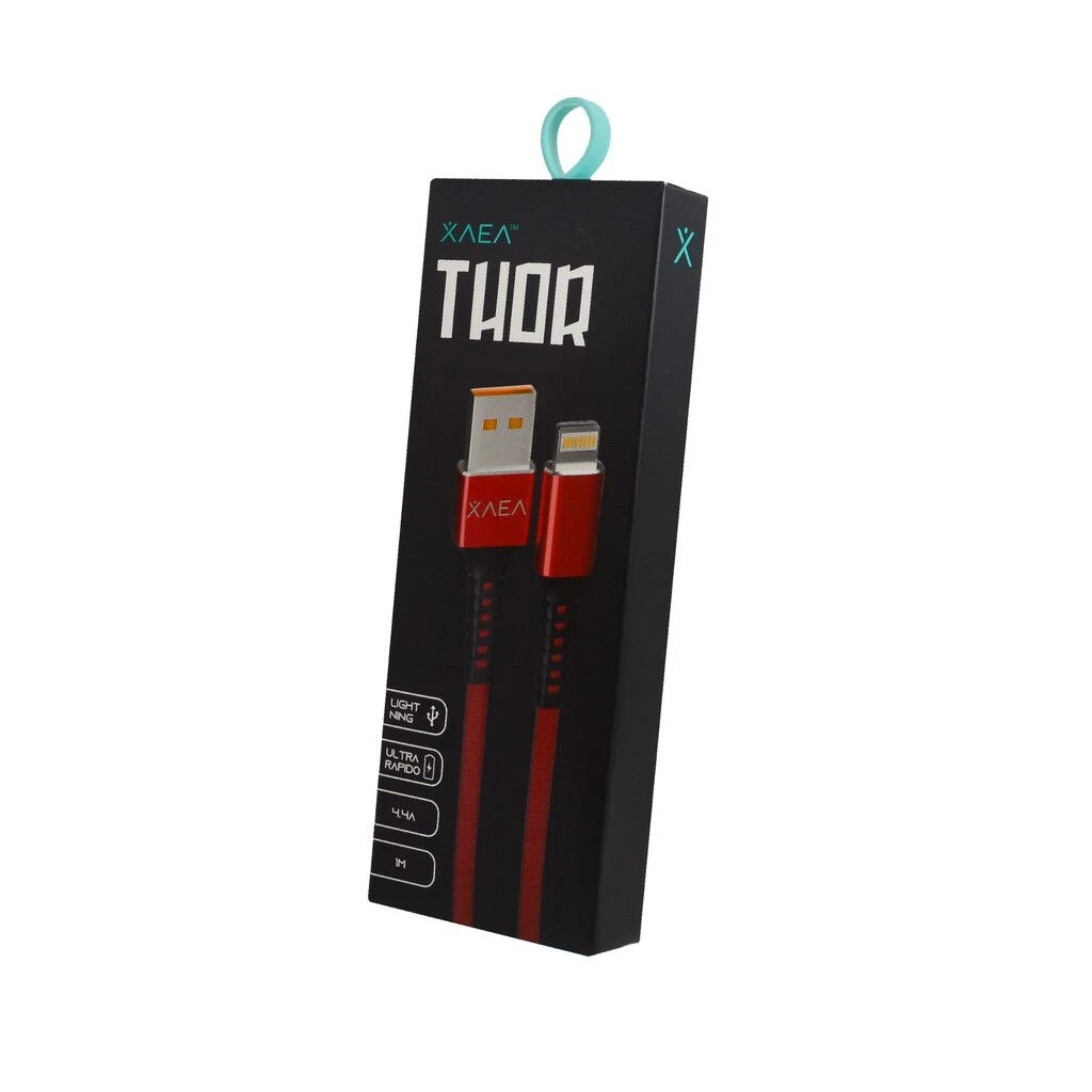 CABLE USB MODX-027 THOR LIGHTNING – XAEA – ROJO Iniciar sesión para ver precios