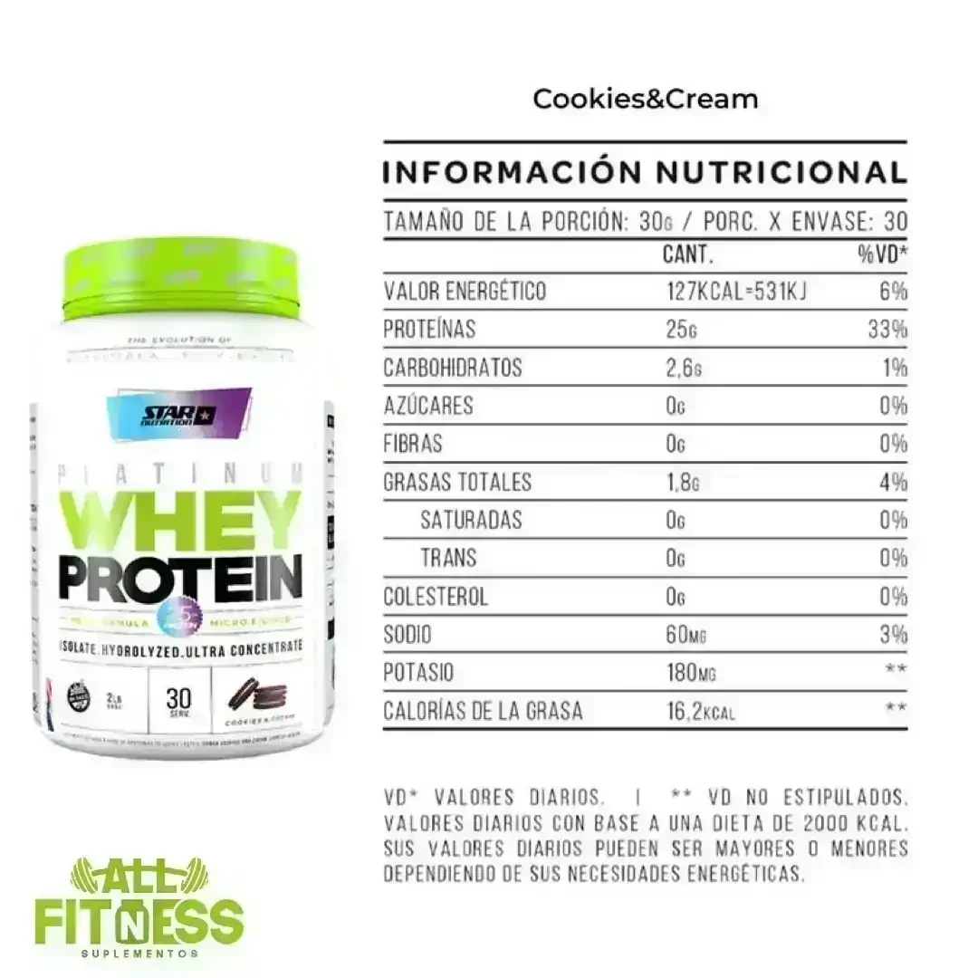 Whey Protein Platinum x 1kg