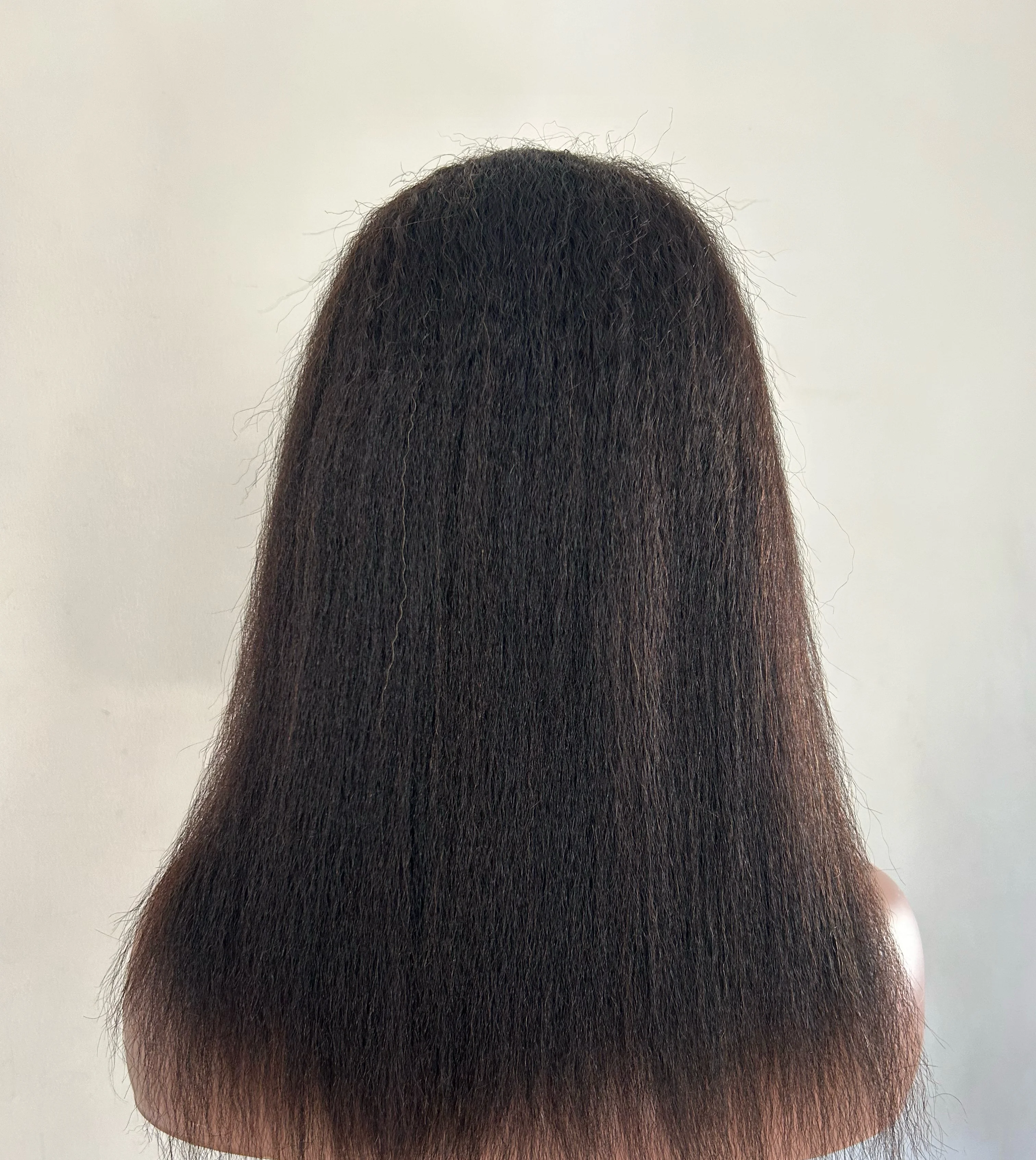 Peluca en U cabello yaki 16” 4
