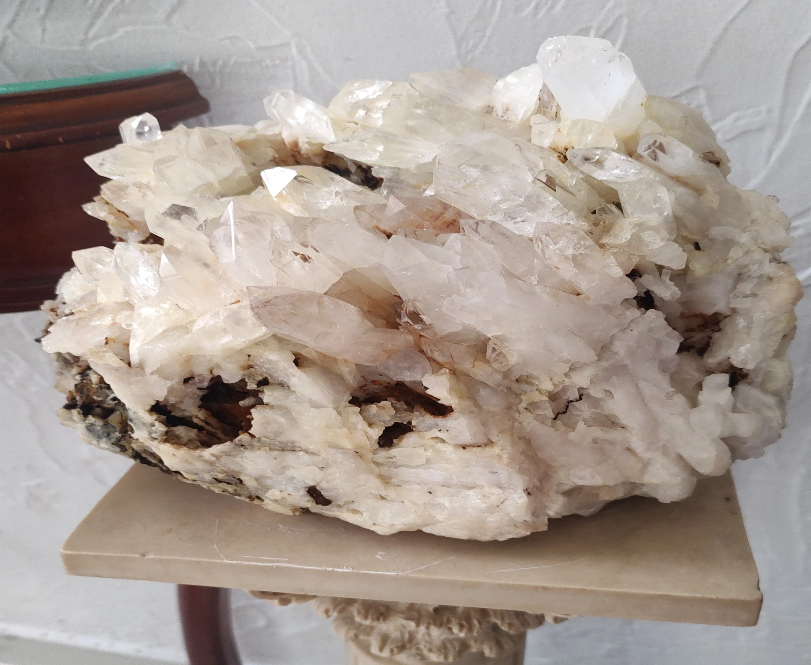 Cumulo de Cuarzos Cristal Fantasma  2