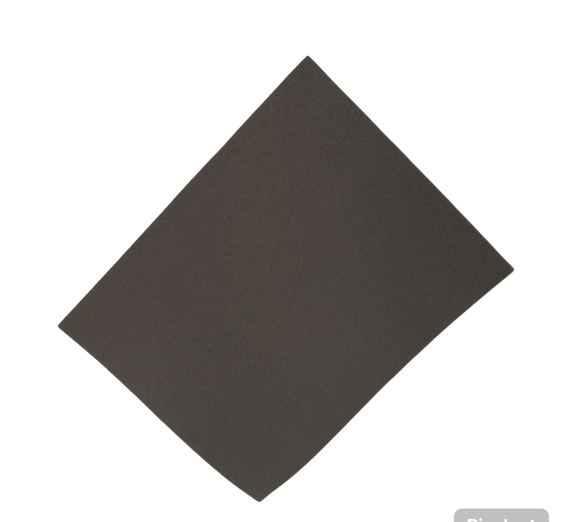 Foamy negro carta liso