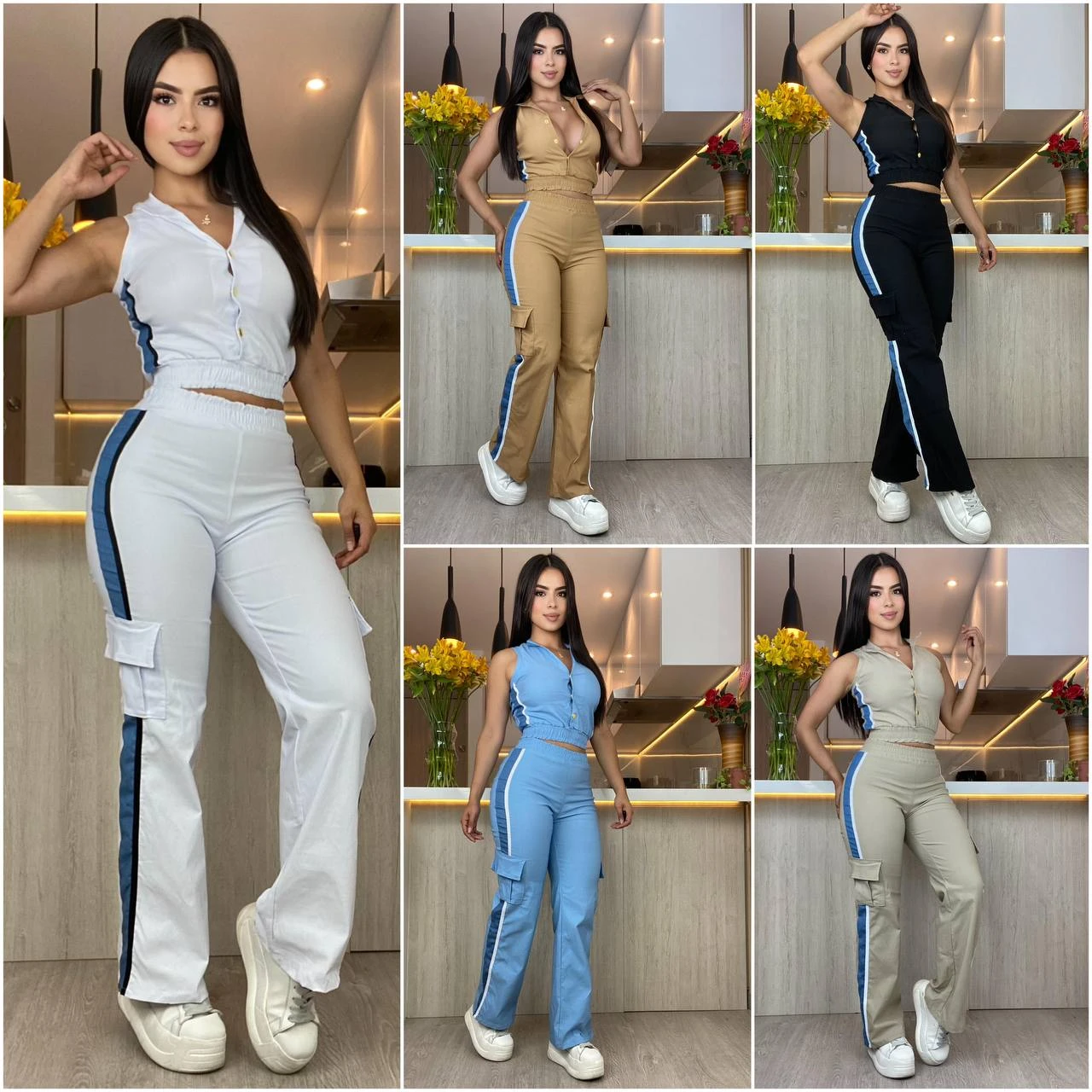 Conjunto pantalón y chaleco