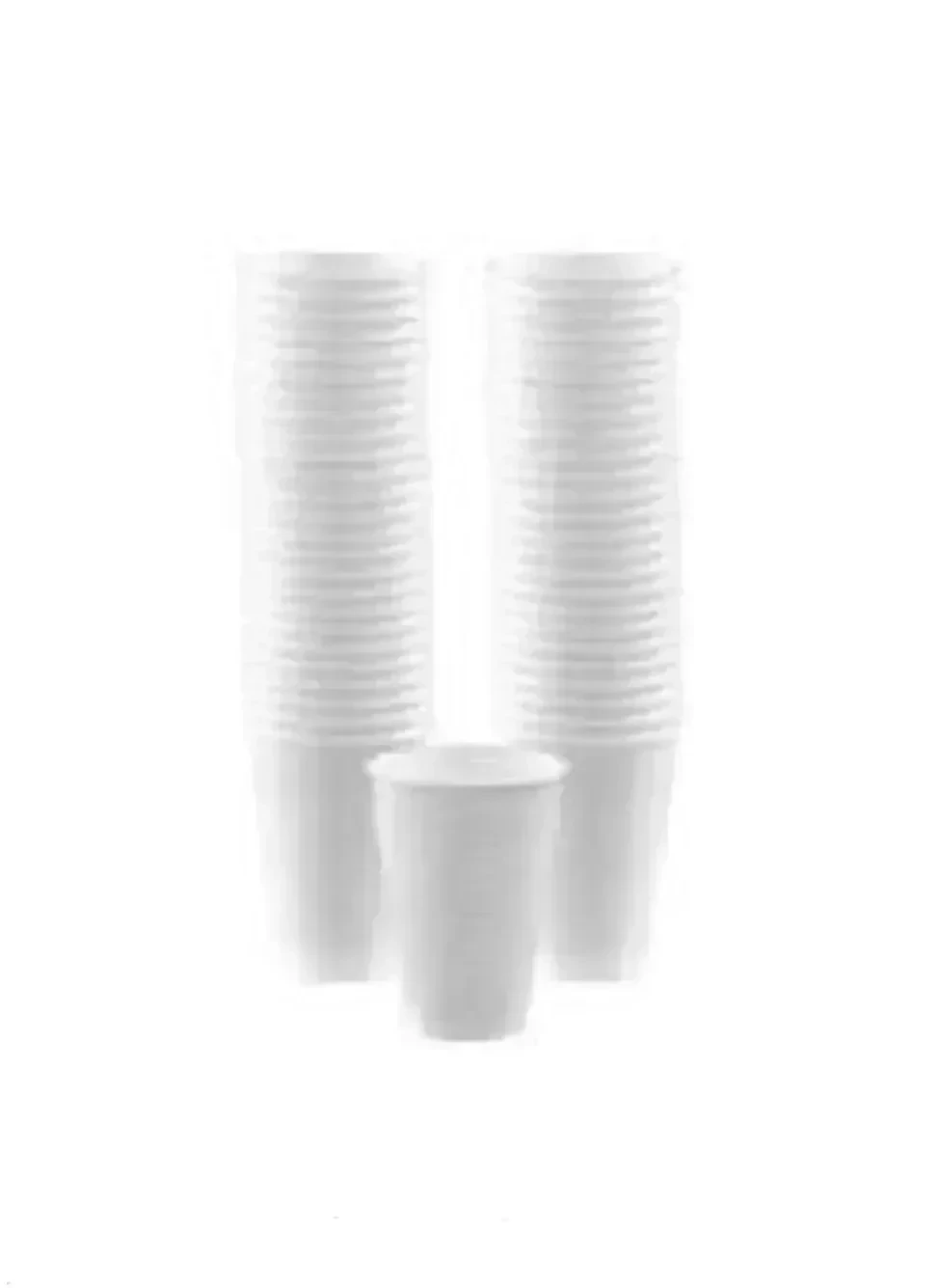 VASOS DESCARTABLES BLANCOS X 100