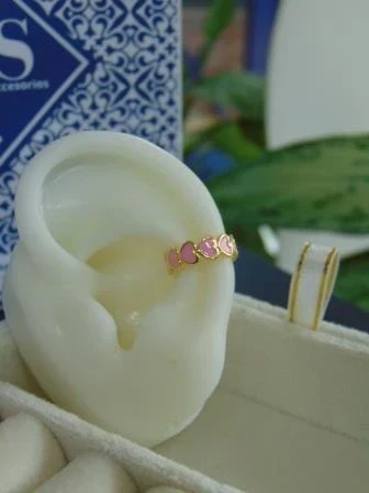 SIMULADOR DOR MINI CORAZON ESMAL ROSADO
